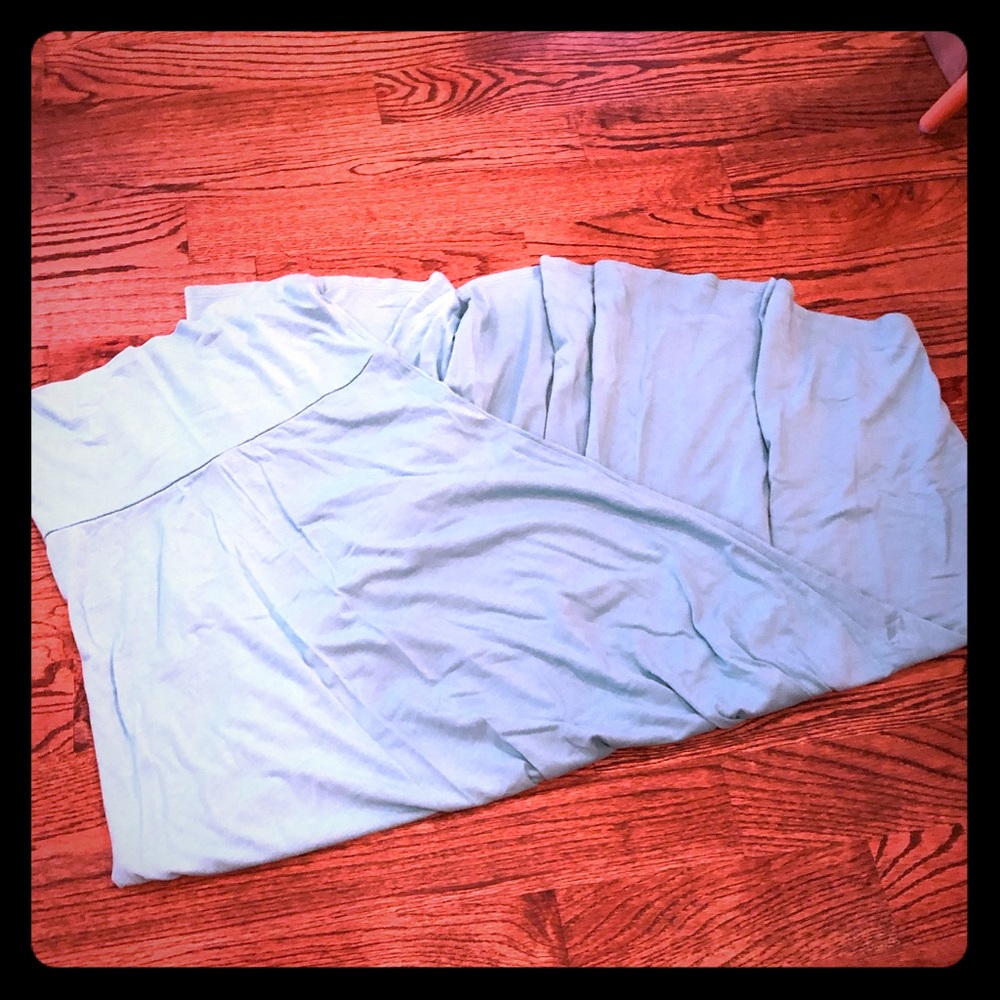 LulaRoe teal maxi skirt